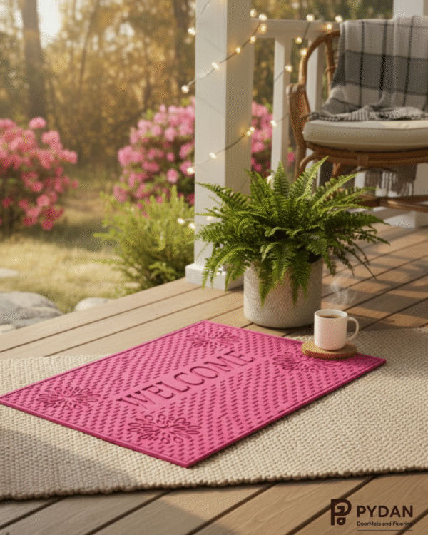 Welcome Rubber Doormat