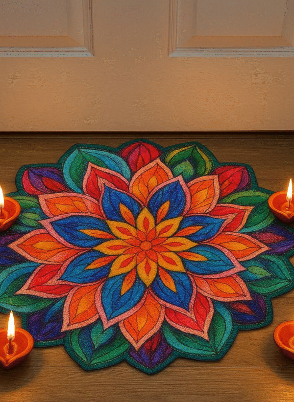 Aangan Rangoli Mat-Full Rangoli By PYDAN
